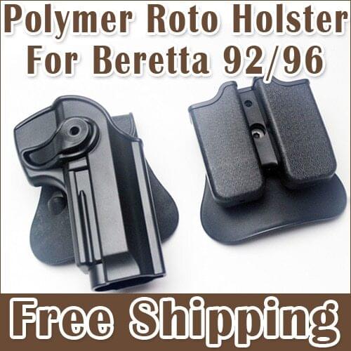 IMI DEFENSE Retention Roto Holster Fits Beretta 92/96 & Vertec All in one holster BK