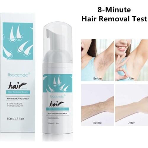 Hair Removal Cream Mousse Foam Skin Care Epilation Remover Nonirritating Painless Hair Loss Depilatory Cream For Whole Body 50ml