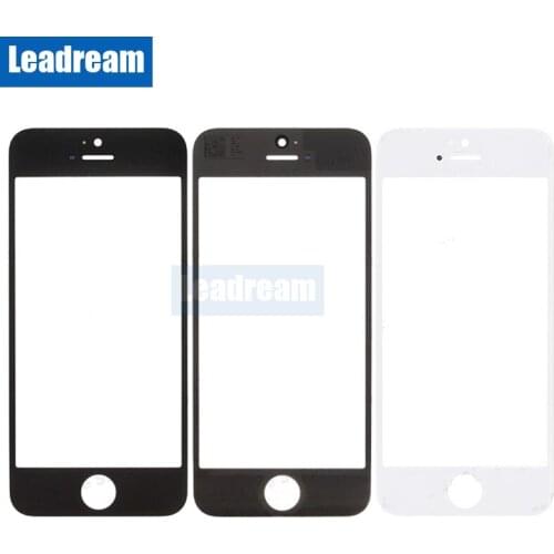 Leadream Free DHL 20Pcs/lot for iPhone 5 5S SE Front Glass Outer Lens for iPhone 4 4S Replacement Repair Parts