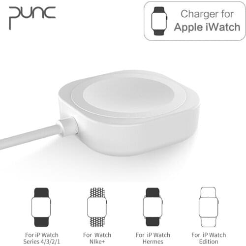 Magnetic Charger Square for Apple Watch 6 5 4 3 2 1 Smart Watch Charging Dock Station USB Portable Charger Smart Accessories