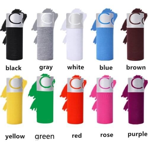 10pcs/lot Brand Boxer Mens Underpants Cotton Large Size Boxer Short Men Colorful Breathable Solid Cueca Boxer Homme