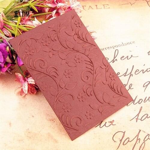 Easter plastic vine template craft card making paper card album wedding decoration Embossing folders