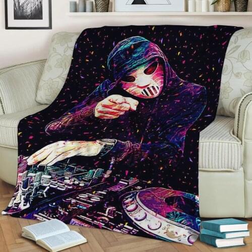 ANGERFIST 3D Print Plush Blanket Throw On Sofa Home Decor Soft Warmth Washable Nap Blanket Dropshipping