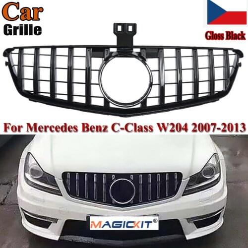 MagicKit For Mercedes Benz W204 C Class 08-14 AMG Panamericana Grille Grill AMG GT Style