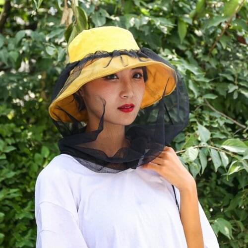 Anti-Bug Veil Outdoor Fishing Anti-Mosquito Breathable Veil Shade Sun Protection Fishing Shawl Mesh