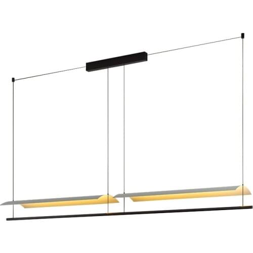 Modern Long Pendant Lighting For Dinning Room Nordic LED Pendant Lamp For Kitchen/Office Luster Luminaire Lampara