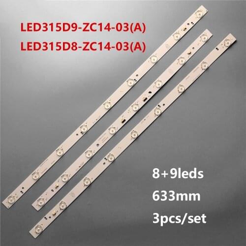 LED Backlight strip For LE32F8210 32EU3100 LD32U3100 LE32MXF5 LED32A700 32PAL5358/T3 LED315D9-ZC14-03(A) LED315D8-ZC14-03(A)
