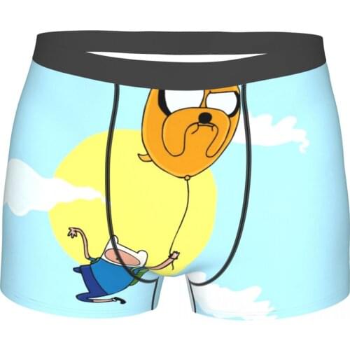 BMO Adventure Time Finn Jake TV Underpants Homme Panties Mens Underwear Sexy Shorts Boxer Briefs