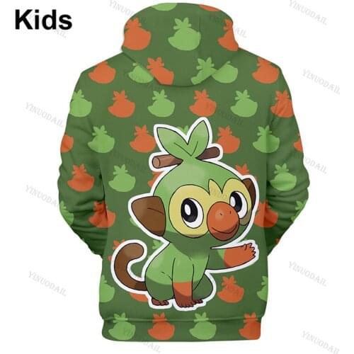 3D Printed Hoodie Men and Women 8 To 19 Years Kids Sweatshirt Japan Cartoon Tops Teen Clothes Cute Anime