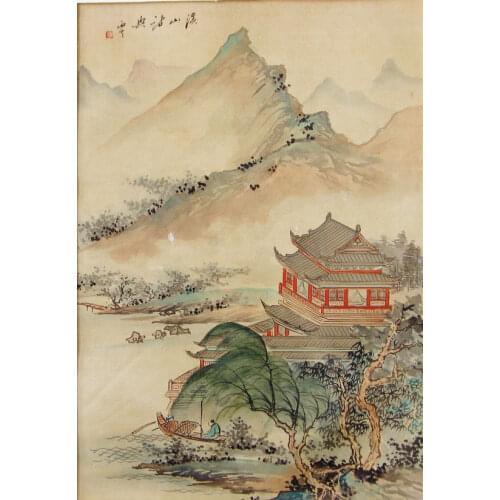 Traditional Japanese Artwork Art Film Print Silk Poster Home Wall Decor 24x36inch