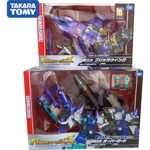 Transformers Robot Car Autobots Toy IDW Japan Version LG59 Bliztwing LG60 Overlord Action Figure Collectibles