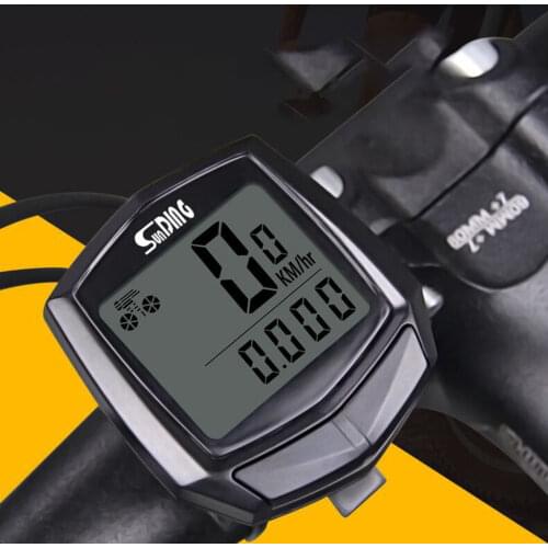 Large Screen Bicycle Computer Wireless Wired Bike Computer Waterproof Speedometer Odometer Cycling Stopwatch
