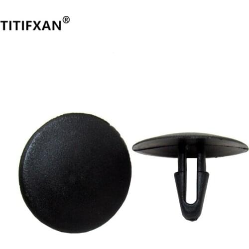 10PCS Car plastic fastener clips for Toyota Highlander Prado Reiz Corolla engine cover sound thermal insulation cotton buckle