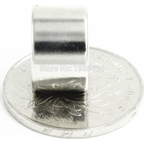 100pcs Neodymium N35 Dia15mm X 10mm Strong Magnets Tiny Disc NdFeB Rare Earth For Crafts Models Fridge Sticking magnet 15x10mm