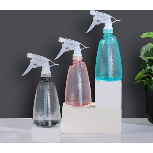 500ml 3Color Empty PP High Pressure Spray Bottle Refillable Fine Mist Spray Bottle Gardening Watering Household Cleaning Tool