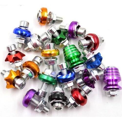 6mm decorating screws for electrombile carving Motorcycle license plates modified parts Motorcycle accessories