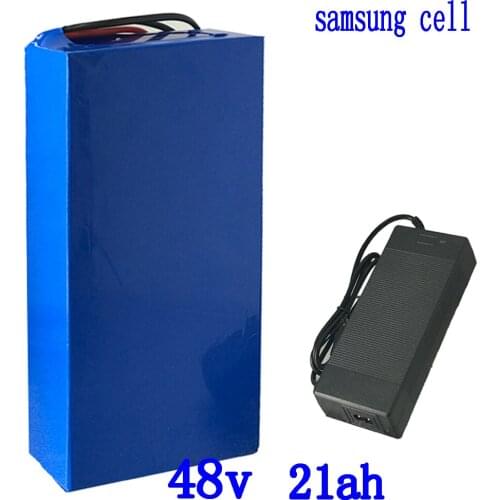 48V 1000W 2000W E-Bike Battery 48v 20ah lithium battery 48V 20AH electric bike battery use samsung cell with 50A BMS+5A charger