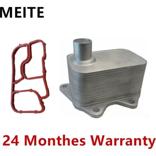 06J117021J Aluminium Engine Oil Radiator Cooler For VW Golf MK6 Passat Jetta Tiguan Audi A4 Q3 Q5 Skoda 06J 117 021 D V15606020