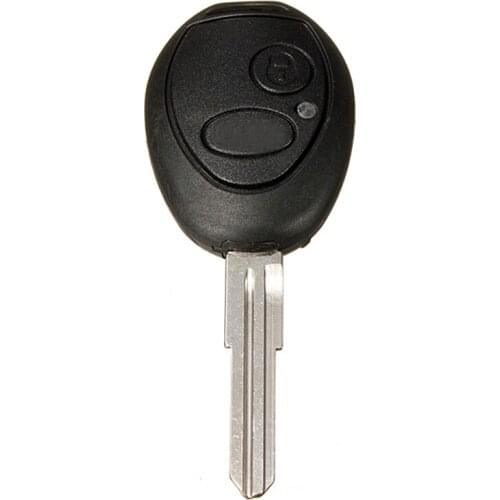 2 Button Remote Key Fob Case Shell Uncut Blade For Land Rover Discovery 99-04