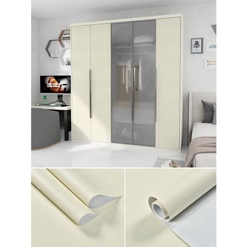 Decorative Film PVC Self Adhesive Kitchen Wall Paper Furniture Renovation Waterproof Stickers Wallpaper Decorative Films BG50DF