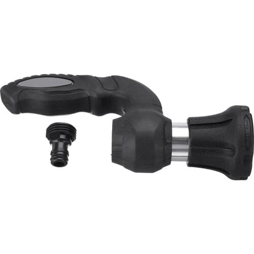 Garden Hose Nozzle Spray Nozzle, Water Hose Nozzle Comfort-Grip with Adjustable Patterns for Watering Washing