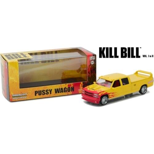 GreenLight 1:43 1997 Custom Crew Cab "Pussy Alloy model car Metal toys for childen kids diecast gift