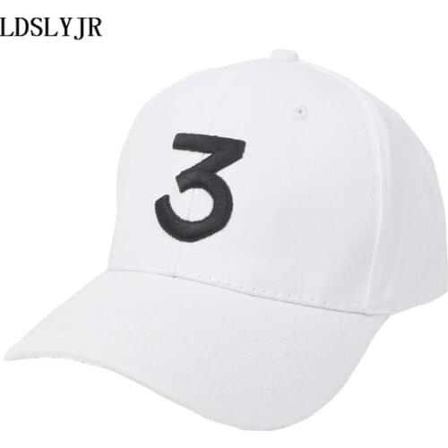 Cotton 3 Letter Embroidery Baseball Cap Adjustable Snapback Cap Hats for Men and Women 153