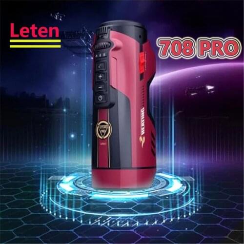 Leten Male Masturbator Adult Erotic Toys Automatic Telescopic Sucking Heating Vagina Masturbation Cup Sex Toys For Mens Pleasure