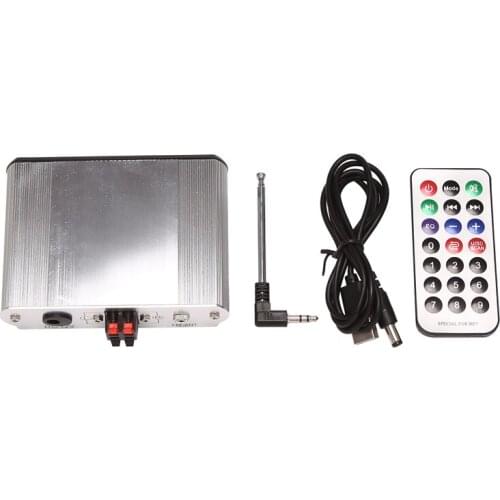 Bluetooth MP3 Decoding Board,With 2X15W Power Amplifier /Call/Recording WMA Decoder Board Support USB/SD/FM Audio Module