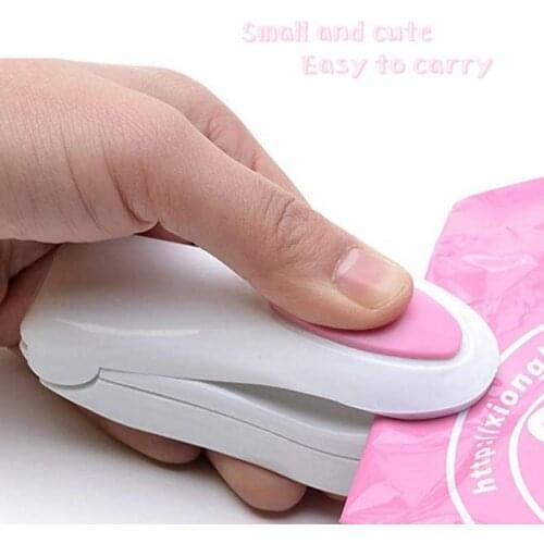 Portable Household Mini Ceramic Impulse Heat Sealing Machine Sealer Seal Packing Capper Plastic Bag Sealer 1 Pcs