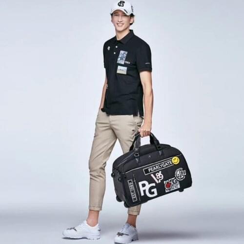 Golf Boston Bag Clothing Shoe Bag Travel Trolley Bag