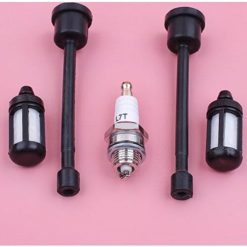 Fuel Filter Line Hose Spark Plug Kit For Stihl 08 S10 TS350 TS360 Chainsaw Spare Tool Replacement Part