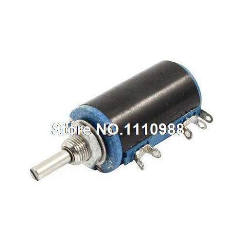 WXD3-13 2W 330 ohm 4mm Shaft Dia Wire Wound Volume Control Potentiometer