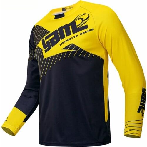YBM Mountain Bike Jersey Long sleeve new Cycling ciclismo motocross racing off road MX DH Motocross jersey 06