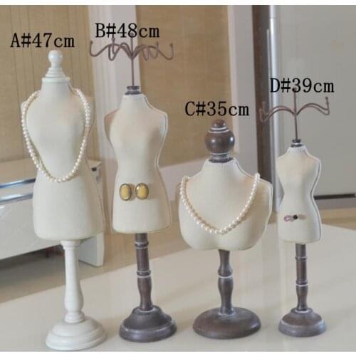 4style Female mannequin body Bubble model human counters display earrings jewelry white stand rack shooting props can pin C337
