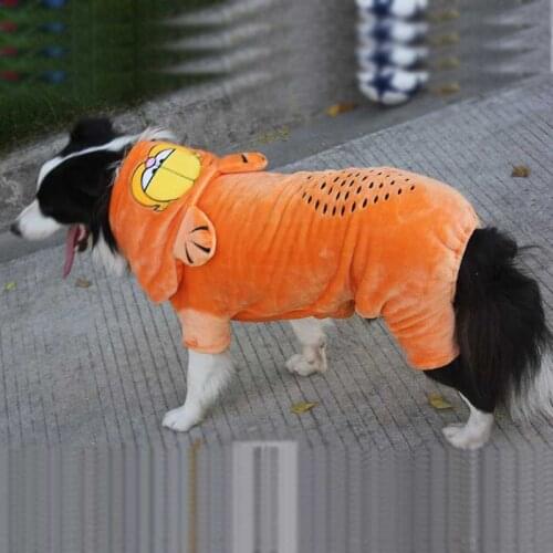 Winter Dog Clothes Jumpsuit Big Dog Clothing Large Dog Outfit Samoyed Husky Golden Retriever Clothes Warm Pet Costume Garment