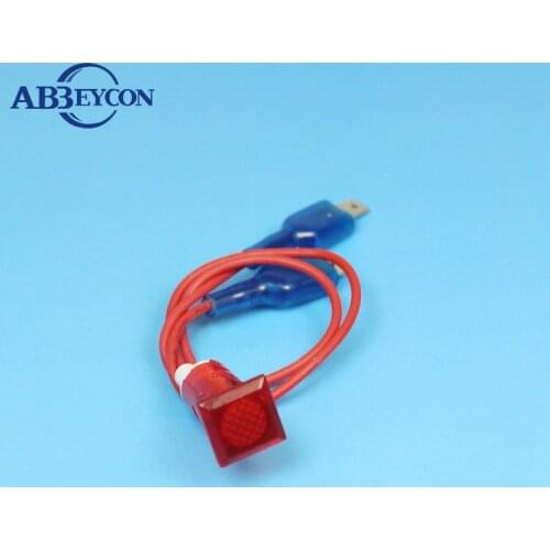 ZS72 indicator light CE ROHS Plastic 10mm red 24vdc Led Pilot Lamp pilot light