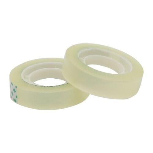 1pcs/3pcs/5pcs 10/15/24mm Width Clear Transparent Tape Sealing Sticky Tape Rolls Home Office Packing Supplies School Stationery