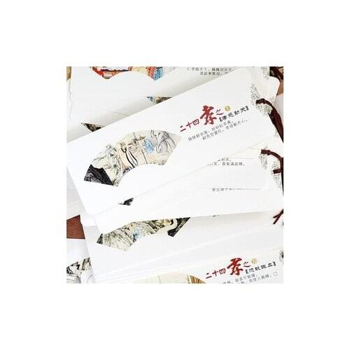 1pcs creative bookmark wholesale filial piety twenty four filial bookmarks 24 / set classical creative Chinese style