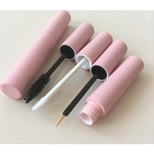 200pcs 10ml Empty Lip Gloss Bottle Tubes Mascara Tube Eyeliner Bottle Tube Containers Pink Lip Tub Makeup Bottles