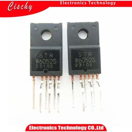 5pcs/lot STRW6052S TO220F-6 W6052S TO-220F STRW6052 STR-W6052S W6052 TO-220
