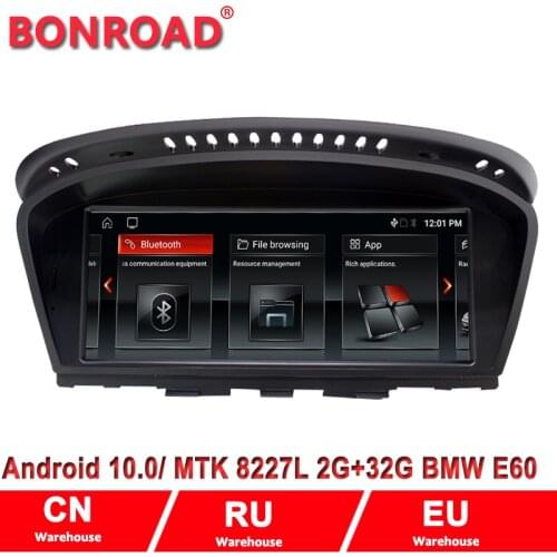 Bonroad 8.8 '' Android 10.0 Car multimedia player for BMW 5 Series E60 E61 E63 E64 E90 E91 E92 CCC CIC Support iDrive Radio GPS