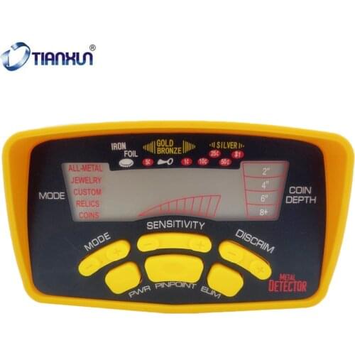 TIANXUN MD6250 LCD Display Control Unit for Professional Underground Metal Detector Scanner Finder Gold Digger Treasure Hunter