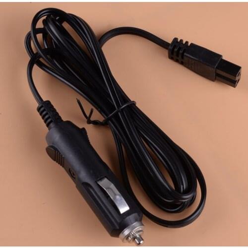 CITALL Fused Car Cooler Box Mini Fridge 2 Pin Cigarette Plug Extension Connection Power Cable Cord Lead 12V 10A