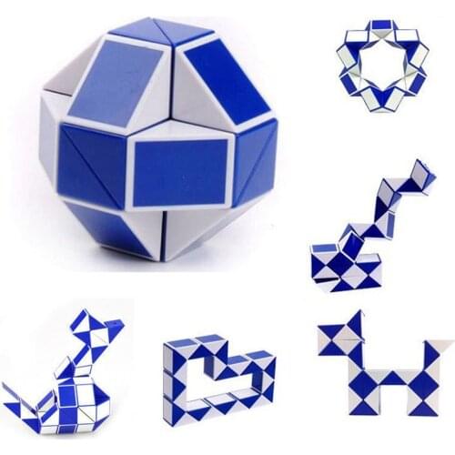 Children Fidget Toy Snake Magic Variety Fidget Toys Popular Twist Game Transformable Gift Puzzle Great For Releasing Stress Toys