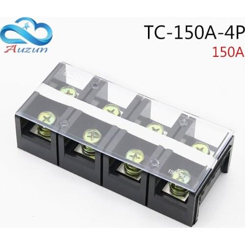 TC1504 fixed terminal terminal box large current 150A4P terminal of pure copper conductor