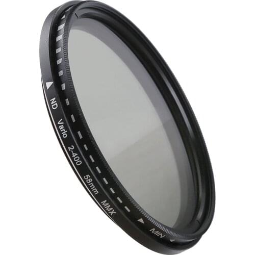 Camera Lens Filter Variable Neutral Density ND Filter 37 40.5 46 49 52 55 58 62 67 72 77 82mm for Canon Nikon Sony Fujifilm DSLR