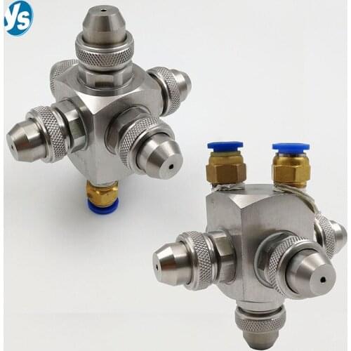 Multi-holes Atomizing Nozzle Cluster Atomizing Nozzle Cooling Nozzle Air Moistening Full Cone Round Spray Atomizing Nozzle