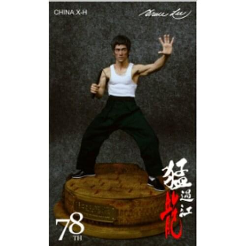 Ready CHINA. X - H 1/6 Bruce Lee 78th Anniversary Way of the Dragon Statue EMS
