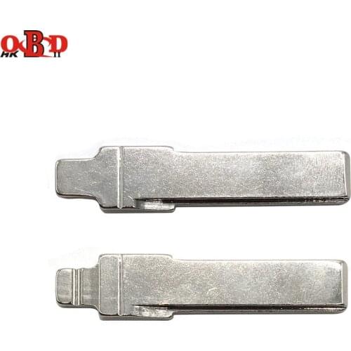 HKOBDII 10 pcs/lot Metal Blank Uncut Flip KD/VVDI Remote Key Blade Type 89# for Audi
